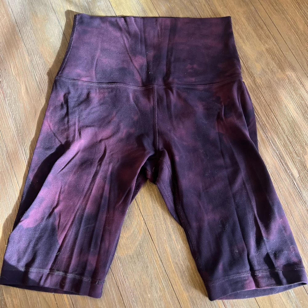 lululemon athletica Purple Bike Shorts